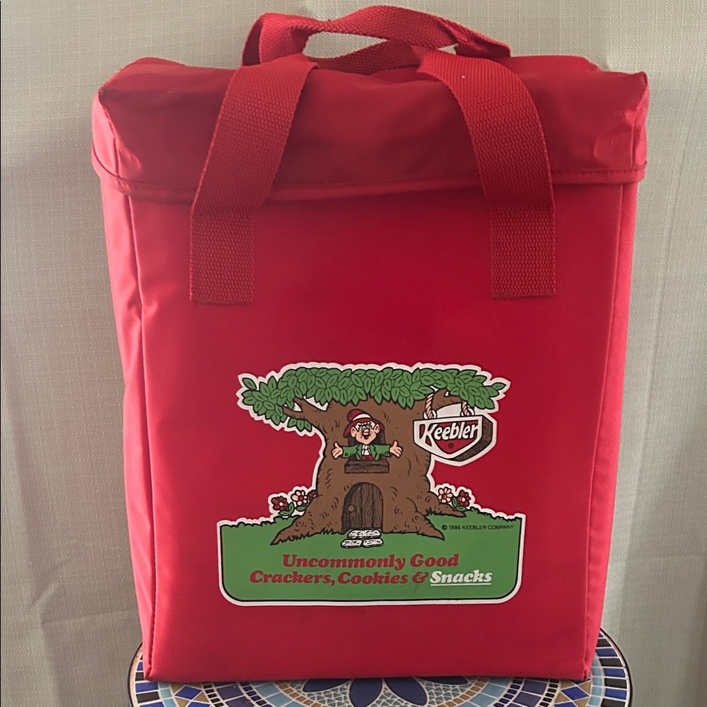 Vintage Keebler Elves Thermal Bag
1986 Snack/lunch Tote Hot/Cold
Cookie Elf